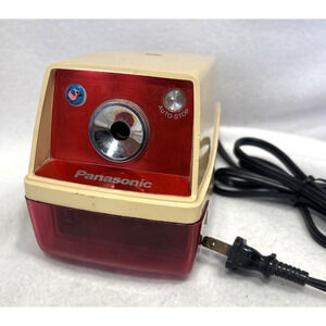 Vintage Panasonic Point O Matic Electric Pencil Sharpener Model No. KP-33S